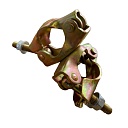 Хомут неповоротный 48х48 мм, штампованный фото 2