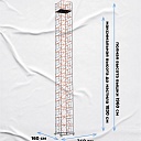 Вышка-тура TeaM ВСП 1.6х2.0, 19.6 м фото 3