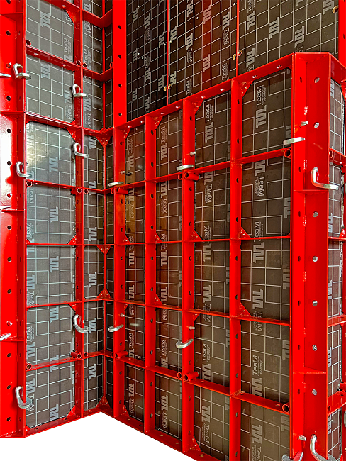 Мелкощитовая опалубка (МЩО) щит линейный 1200×750 фото 2