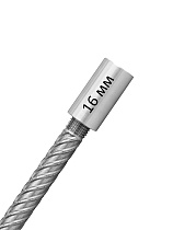 Купить Муфта с цилиндрической резьбой для стыковки арматуры 16 мм