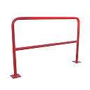 Защитное металлическое ограждение  фото 1