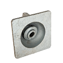 Гайка шарнирная (комбиплата) Промышленник 120х120 мм, Ø 17 мм фото 3