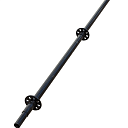 Стойка вертикальная 2 метра (48×2 мм) для клиновой опалубки на объёмных стойках фото 1