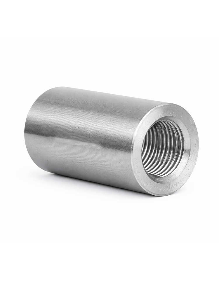 Муфта с цилиндрической резьбой для стыковки арматуры 16 мм фото 2