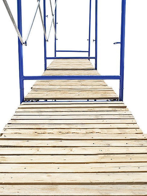 Щит деревянный для строительных лесов 1х1 м фото 2