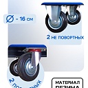 Платформенная тележка Промышленник 1400х800 П-8.14 160 мм фото 4